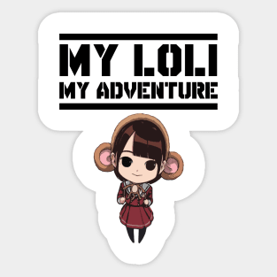 My Loli My Adventure 02 Sticker